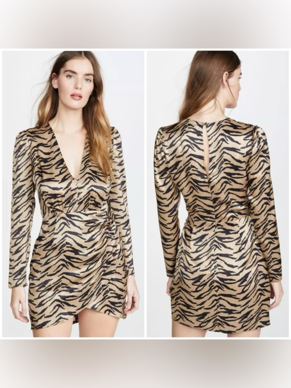 Reformation 100% Silk Toro Dress